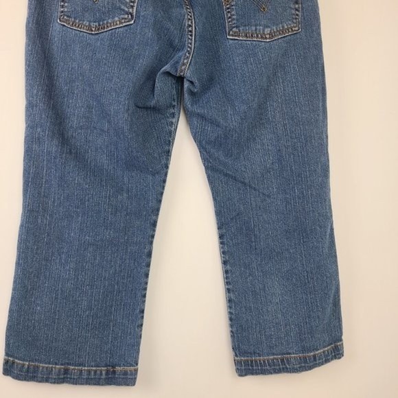 Levi's Womens Nouveau Stretch Capri Jeans Size 14 Mis - Picture 7 of 14
